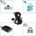 2pcs Front Driving Fog Light Assembly With Bulbs And Switch Wiring Kit Replacement For 2013-2015 Malibu