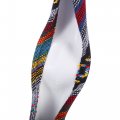 X Autohaux 40cm 16 Inch Universal Car Steering Wheel Cover Replacement With Ethnic Style Multicolor Printing Pattern