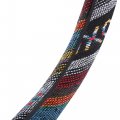 X Autohaux 40cm 16 Inch Universal Car Steering Wheel Cover Replacement With Ethnic Style Multicolor Printing Pattern