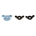 Air Cleaner Wing Nut Assortment For Cadillac Brougham 1990 Steel And Nylon Fasteners Black Silver 3 Pieces 