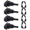 Universal 2 Pack Washer Nozzle Kit For Dodge Ram 2009 2024 And Chrysler 300 2005 2010 Replace Part 4805742ac 4805742ab 