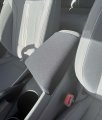 Car Console Covers Plus Designed For Hyundai Elantra 2023-2024 Neoprene Auto Armrest Center Cover Long Side On Driver Seat Gray