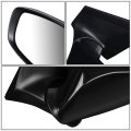 Hy1320241 Oe Style Powered Heated Driver Left Side View Door Mirror Compatible With Elantra Gt 13-17