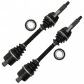 Caltric Rear Left And Right Cv Joint Axle With Bearing Compatible Polaris Sportsman 800 Touring Efi 2008 2009