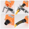 Uxcell Pg7 Cable Gland Waterproof Ip68 Nylon Joint Adjustable Locknut With Strain Relief For 4 5-7 8mm Dia Wire