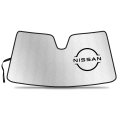 Custom Fit Silver Reflective Bubble Roll Up Auto Windshield Sun Shade For Nissan Sentra 2020 To 2024 Uv Ray Protection Interior