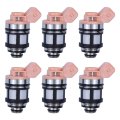Pack Of 6 Fuel Injector For Nissan Pathfinder D21 Quest Pickup Mercury Villager 3 0l 1990 1991 1992 1993 1994 1995 