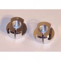 Billet Spindle Nuts Fits King Pin Combo Spindles Pair Compatible With Dune Buggy
