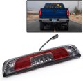 Led 3rd Brake Light For 14-18 Chevy Silverado 1500 2500hd 3500 3500hd Gmc Sierra Third Stop Lamp Clear Red Lens Black Housing 