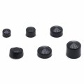 Httmt Mt247-002-bk Black Bolts Toppers Caps Compatible With 1996-2006 H-d Road King Twin Cam Flh Model
