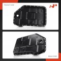 A-premium Transmission Oil Pan With Drain Plug Gasket Compatible Audi A4 1996-2005 Quattro 1996-2006 A6 1998-2001 1998-2004