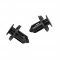 Uxcell 50 Pcs 9mm Plastic Push Retainer Bumper Clips Fasteners Rivet Mr200300 For Honda