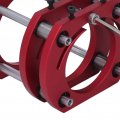 Router Lift Base 4 Jaw Clamping Aluminum Alloy Table Lifting System With Stainless Steel Support Rod Crank Handle