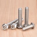 25pcs Torx Security Machine Screws 1 4-20 X 3 4 304 Stainless Steel Tamper Resistant Button Head Bolt Full Thread For