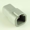 4-way Pin Housings Dtp Series Dtp04-4p 1 Per Pack 