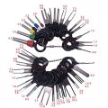 59pcs Stainless Steel Wiring Connector Extractor Car Terminal Pin Remover Puller Release Repair Assemble Disassemble Tool