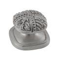 Vicenza Designs K1135 Medici Square Knob Large Satin Nickel 