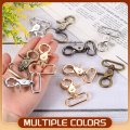 6pcs Swivel Snap Hook 38mm 1 2 Trigger Heavy Duty Zinc Alloy Metal Lobster Claw Clasp Lanyard Clips For Straps Bags Belting