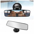 Suction Cup Rear View Mirror For Car Hd Wide Angle With Anti Glare 360a Adjustable Design Multifunctional Truck Suv Boat 
