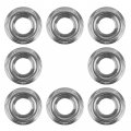 Caltric 8x Front Wheel Nut Compatible With Honda Fourtrax 125 Trx125 1985 1986 1987 1988