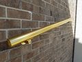 B52 Gold Anodized Handrail Aluminum Stairs Kit 3 Ft And 1 97 Diam 