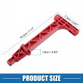 A Absopro Handle F Emergency Unlocking Handbrake Hammer Unlock Key For Bmw X5 2006-2009 Plastic Red