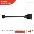 A-premium Rear Suspension Trailing Arm Compatible With Suzuki Forenza 2004-2008 Reno 2005-2008 Chevrolet Optra 2004-2007