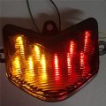 Xkh- Motorcycle Led Tail Brake Light Turn Signals Compatible With 2004 2005 Kawasaki Zx1000 Ninja Zx10r B075dxjjls