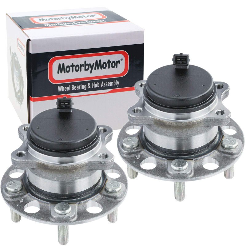Motorbymotor Front Rear Wheel Hub Bearing Assembly With 5 Lugs Replacement For Hyundai Sonata Tucson Kia Cadenza Optima