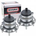 Motorbymotor Front Rear Wheel Hub Bearing Assembly With 5 Lugs Replacement For Hyundai Sonata Tucson Kia Cadenza Optima