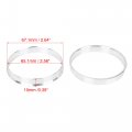 X Autohaux 4pcs 67 1 To 65 Mm Aluminium Alloy Car Hub Centric Rings Wheel Bore Spacer