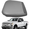 Driver Bottom Seat Cover Gray Replacement For F250 F350 Xl 2001 2007 Artificial Leather Front Cushion Vehicle Specific Fit 