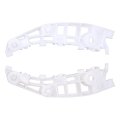 2pcs White Front Lh And Rh Side Bumper Bracket 6400h313 For Mitsubishi Outlander 2016 2020 Phev 2018 2022 
