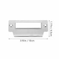 Doitool 3 Sets Guide Sheet Door Security Devices Strike Plate Guard Jamb Deadbolt Latch Metal Extended Stainless Steel