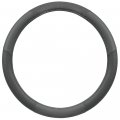 Motor Trend Gray Soft Touch Steering Wheel Cover A Perforated Microfiber Leather With Classic Stitching For Sizes 14 5 To 15 