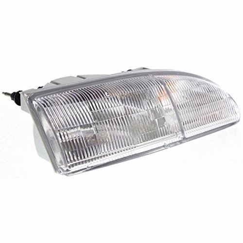 1996-1997 Ford Thunderbird Passenger Side Replacement Head Light Lamp Fo2503128