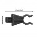 Seadear 10pcs Hood Prop Rod Retaining Clip Car Support Holder Car Stay For 7mm Installation Square Hole 8mm Thick Plastic
