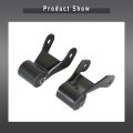 2pcs Leaf Spring Rearward Shackle Bracket Kit Replacement For Silverado 1500 Suburban 2500 Sierra 1999-2013 22820716