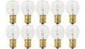 Pack Of 10 25s11 N 25 Watt Clear E17 Intermediate Base Hi-intensity Light Bulbs 