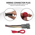 Stereo Radio Wiring Harness Connector Adapter For Chevrolet Malibu 2004 2005 Classic Models Grey Wire Cable Assembly