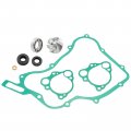 For Honda Cr125 Cr125r Water Pump Rebuild Kit 1990-2004 Cnc Aluminum Impeller Bearing Seal Gasket