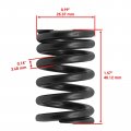 Caltric Exhaust Valve Kit Compatible With Kawasaki Bayou 220 Klf220a 1988-2002 250 Klf250a 2003-2011