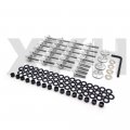 Xkh- Motorcycle Silver Spike Fairing Bolts Kit Compatible With 1998 1999 Yzfr1 Yzf-r1 R1 B07m9wprbp
