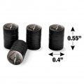 Friday The 13th Jason Character Tire Rim Wheel Aluminum Valve Stem Caps