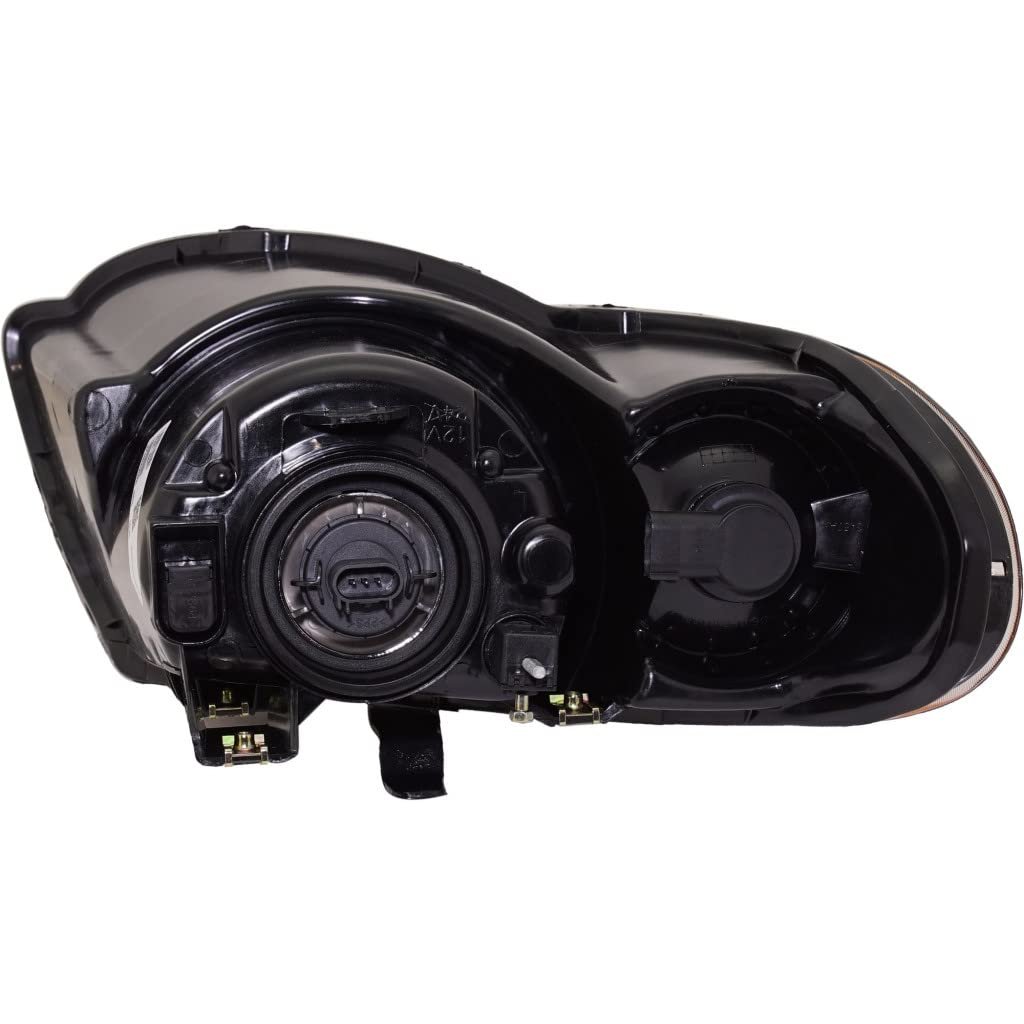 Headlight Assembly For Chrysler Town And Country 2005 2006 2007 Driver Side Replaces Ch2502152 Halogen Waterproof Left Position