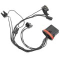 Saihisday 2048208761 Headlight Wiring Harness Replacement For Mercedes-benz W204 C300 C230 C350 2008-2011 Replaces 2048208861 