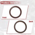 Uxcell 2pcs Car Oil Pump Crankshaft Seal Replacement For Toyota Camry 1983-2002 No 9031185003