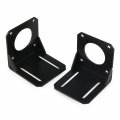 Chiloskit 2pcs Alloy Steel 42mm Stepper Motor Mounting Bracket Fixed Base Fixing Seat For Nema 17 