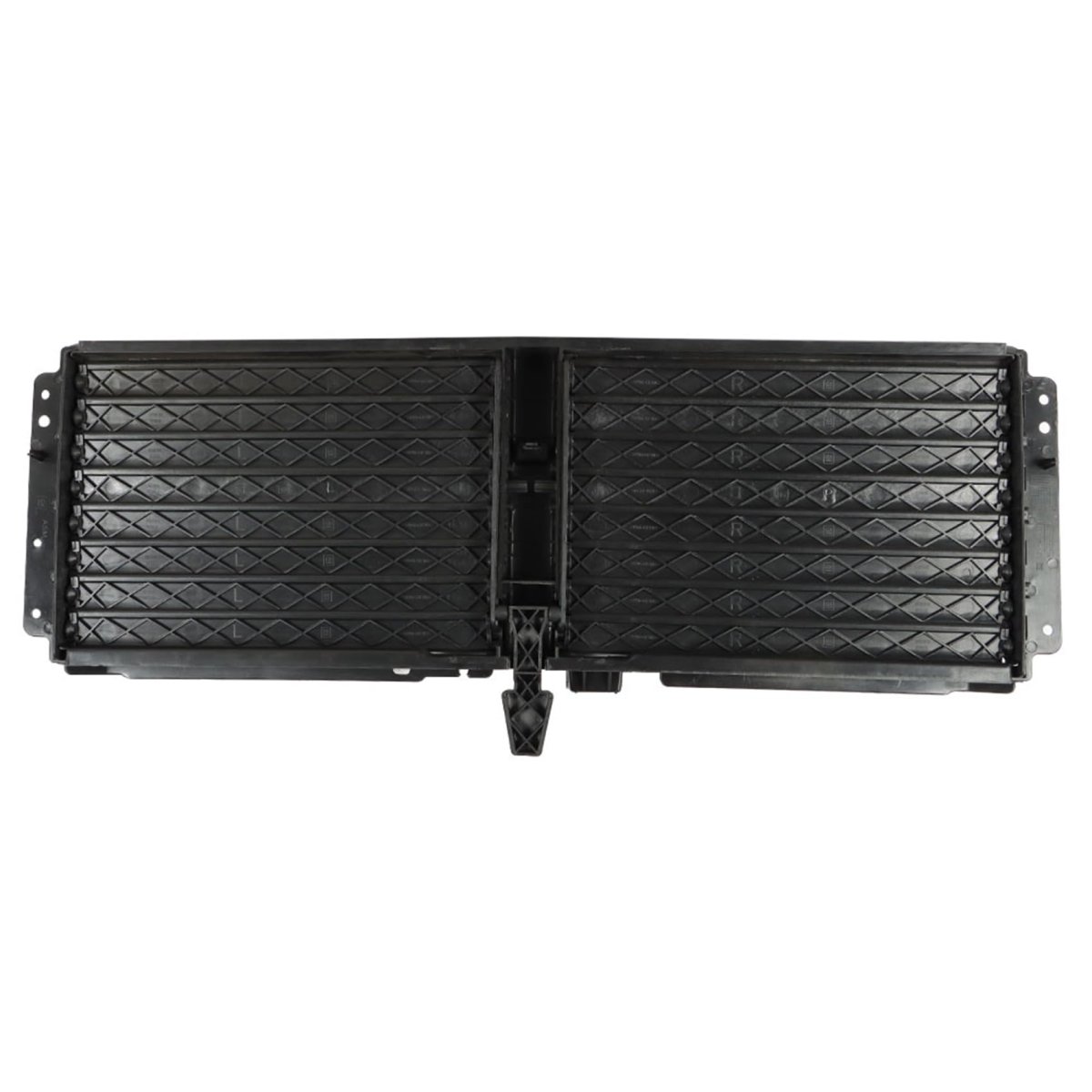 Front Bumper Upper Shutters For Chevy Equinox 2018 2019 2020 And Gmc Terrain Replacement Part 84460245 84351720 84193594 Black