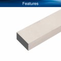Auniwaig 200mm X25mm X12mm Lathe Hss Square Cutting Tool Bits Bar Rectangular Fly Cutter Mill Blank